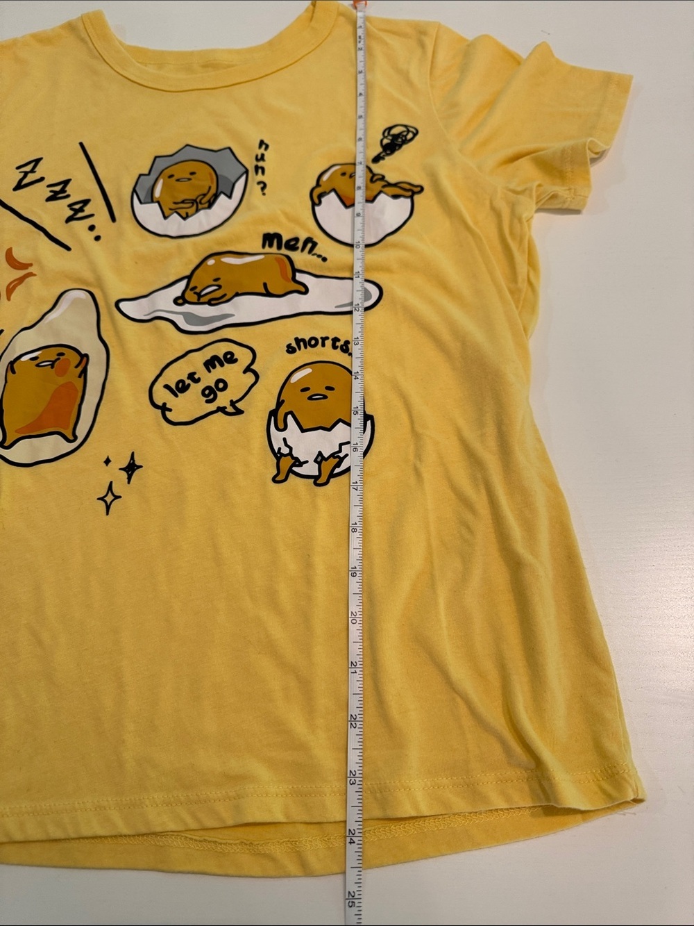 Gudetama Sanrio Tee Shirt Size L - Picture 4 of 5